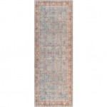 Surya Colin Light Blue Rug 2'7" X 10'