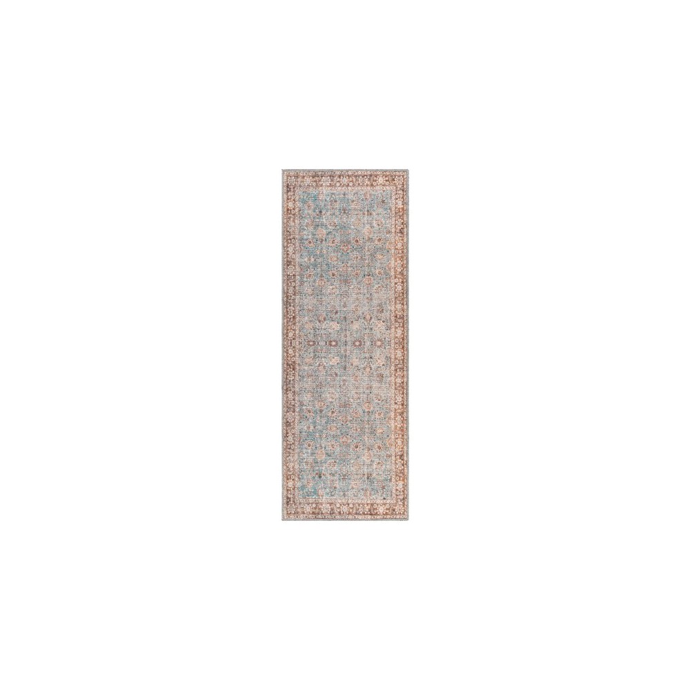 Surya Colin Light Blue Rug 2'7" X 10'