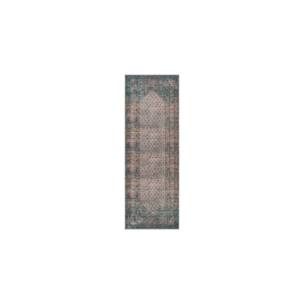 Surya Colin Olive Rug 2'7" X 7'3" Surya Colin Olive Rug 2'7" X 7'3"