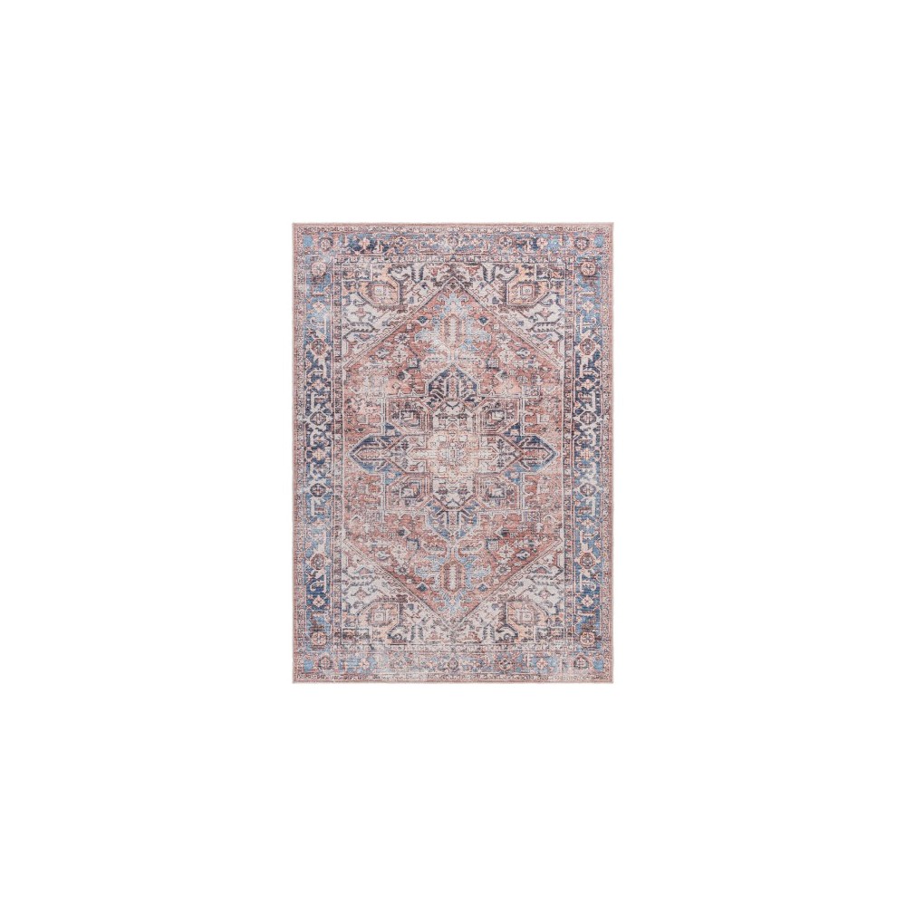 Surya Colin Peach Rug 5'3" X 7'3" Surya Colin Peach Rug 5'3" X 7'3"