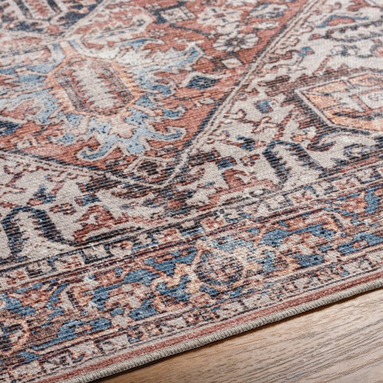 Surya Colin Peach Rug 5'3" X 7'3"