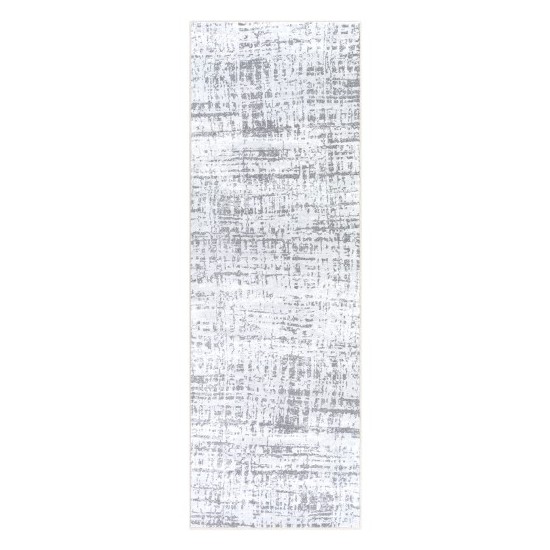 Surya Contempo Rug 2'7" X 7'10" (Charcoal & Light Gray)