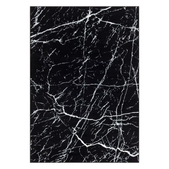 Surya Contempo Black Rug 5'3" X 7'7"