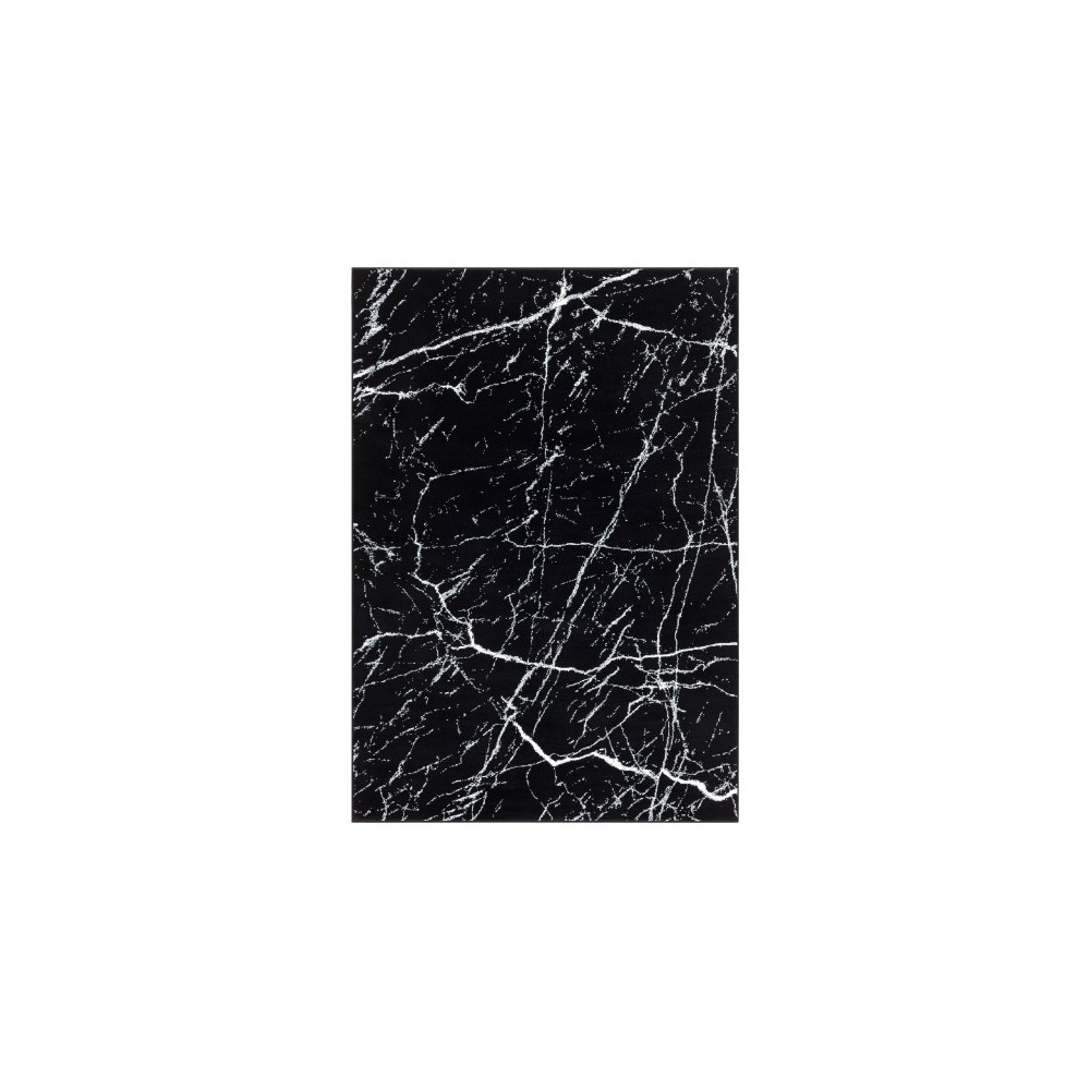 Surya Contempo Black Rug 5'3" X 7'7"