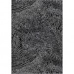 Surya Contempo Rug 9' X 12'10" (Black & White)