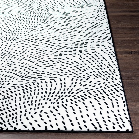 Surya Contempo White Rug 5'3" X 7'7"