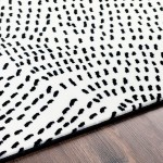 Surya Contempo White Rug 5'3" X 7'7"