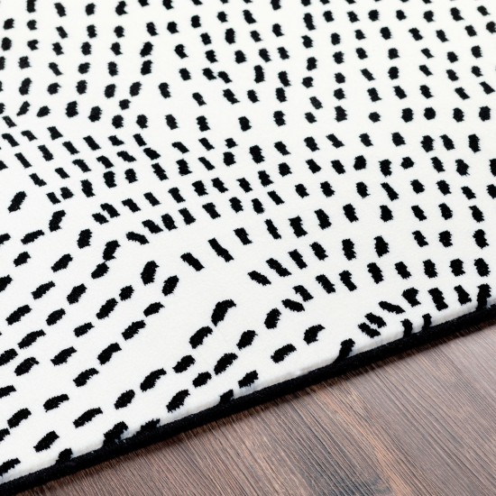 Surya Contempo White Rug 5'3" X 7'7"