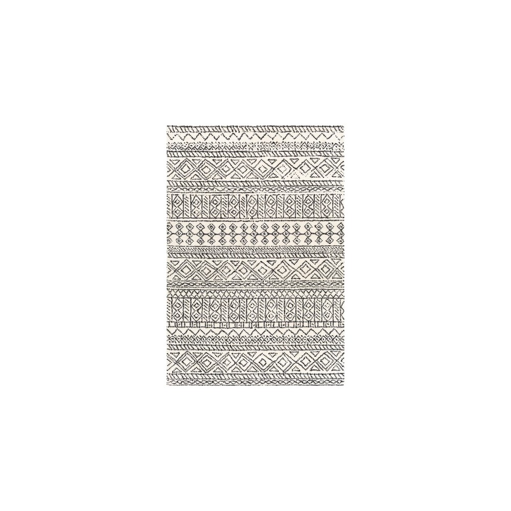 Surya Corfu Rug 5' X 7'6" (Cream & Black) Surya Corfu Rug 5' X 7'6" (Cream & Black)