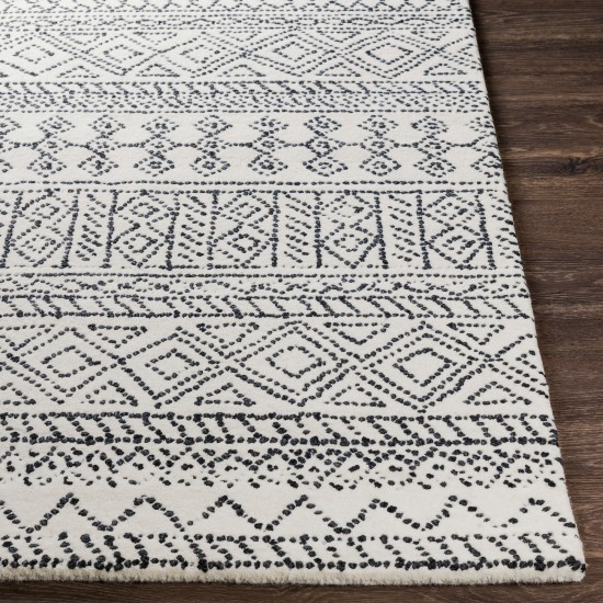 Surya Corfu Rug 5' X 7'6" (Cream & Black)