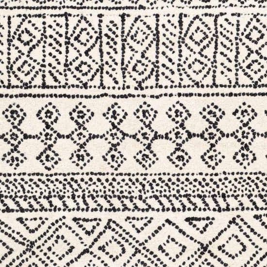 Surya Corfu Rug 5' X 7'6" (Cream & Black)