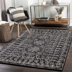 Surya Corfu Black Rug 2' X 3'