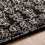 Surya Corfu Black Rug 2' X 3'