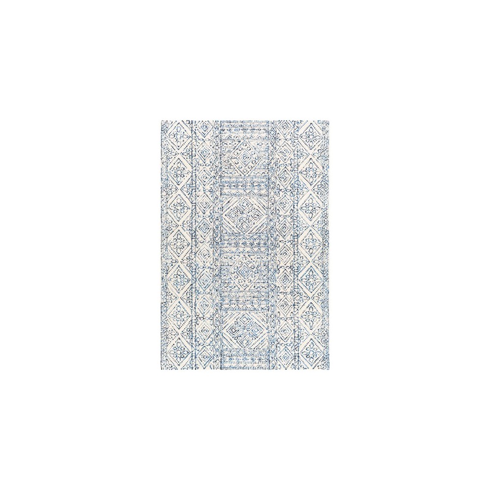Surya Corfu Rug 8' X 10' (Cream & Denim) Surya Corfu Rug 8' X 10' (Cream & Denim)