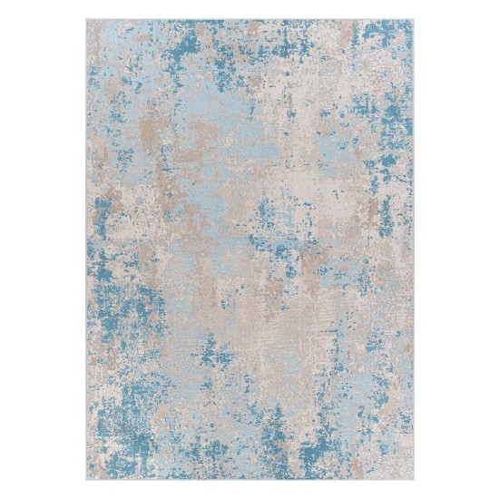 Surya Costa Mesa Rug 2'2" X 4'3" (Sky Blue & Pale Blue)