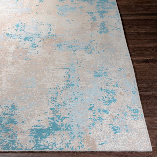 Surya Costa Mesa Rug 2'2" X 4'3" (Sky Blue & Pale Blue)