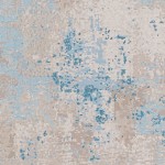 Surya Costa Mesa Rug 5'7" X 7'10" (Sky Blue & Pale Blue)