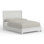 Alpine Furniture Stapleton Queen Panel Bed, White