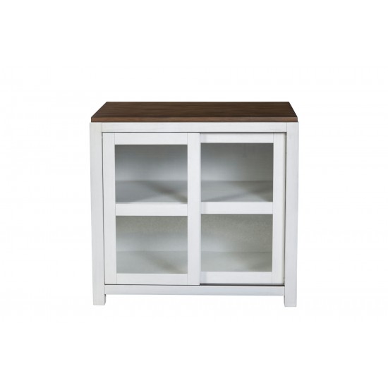 Alpine Furniture Donham Small Display Cabinet