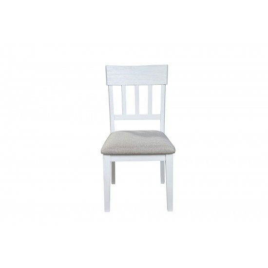 Alpine Furniture Donham Set of 2 Side Chairs, White