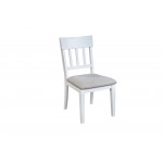 Alpine Furniture Donham Set of 2 Side Chairs, White