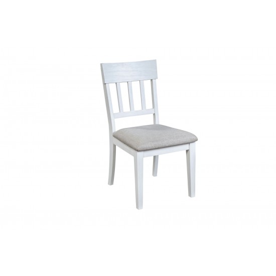 Alpine Furniture Donham Set of 2 Side Chairs, White