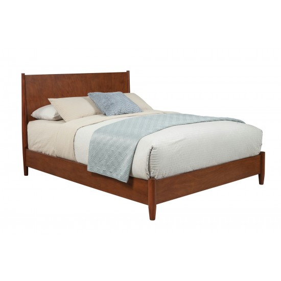 Alpine Furniture Flynn Queen Platform Bed, Acorn