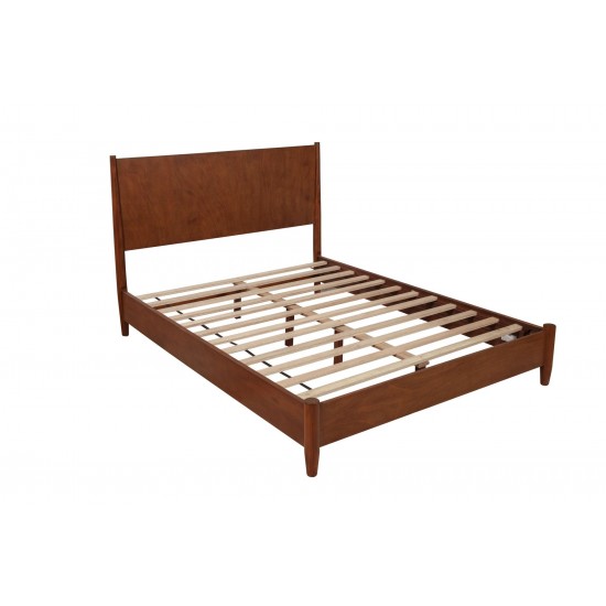 Alpine Furniture Flynn Queen Platform Bed, Acorn