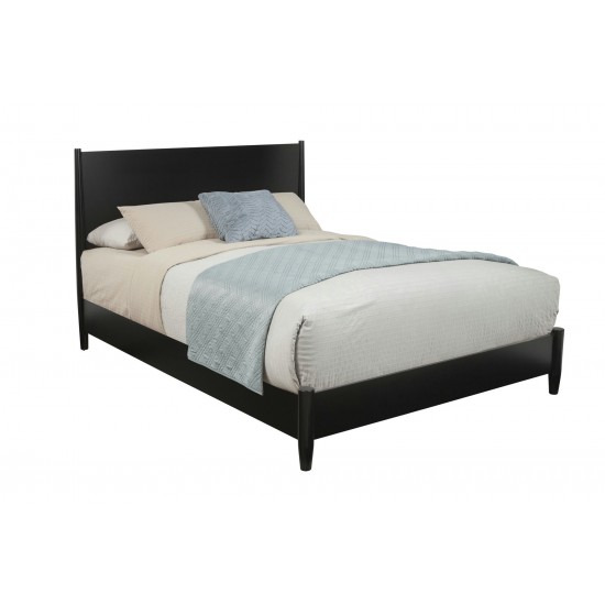 Alpine Furniture Flynn Queen Platform Bed, Black