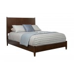 Alpine Furniture Flynn California King Platform Bed, Walnut