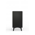 Alpine Furniture Flynn Small Bar Cabinet, Black