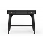 Alpine Furniture Flynn Bedroom Vanity, Black