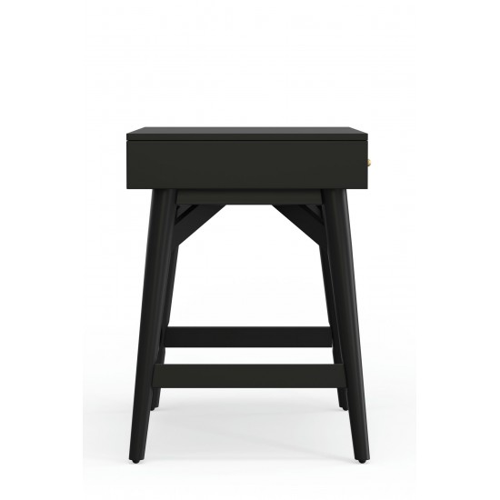 Alpine Furniture Flynn Bedroom Vanity, Black