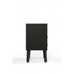 Alpine Furniture Flynn Large Nightstand, Black