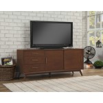 Alpine Furniture Flynn Large TV Console, Walnut