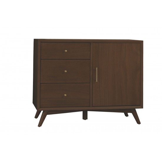 Alpine Furniture Flynn Accent Cabinet, Walnut