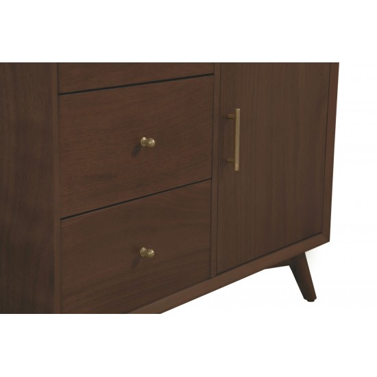 Alpine Furniture Flynn Accent Cabinet, Walnut