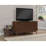 Alpine Furniture Flynn Small TV Console, Walnut