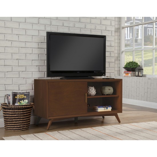 Alpine Furniture Flynn Small TV Console, Walnut