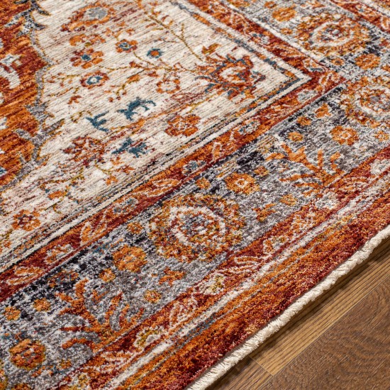 Surya Arya Dark Red Rug 3'3" X 5'