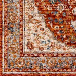 Surya Arya Dark Red Rug 3'3" X 8'