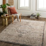 Surya Arya Medium Gray Rug 3'3" X 8'