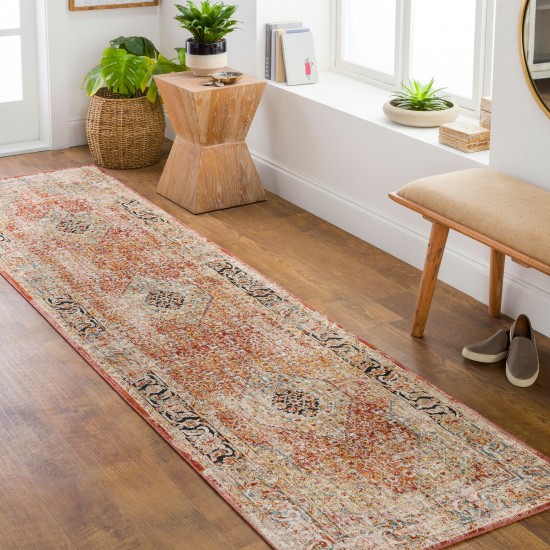 Surya Aspendos Rug 2'7" X 7'3" - Brick Red