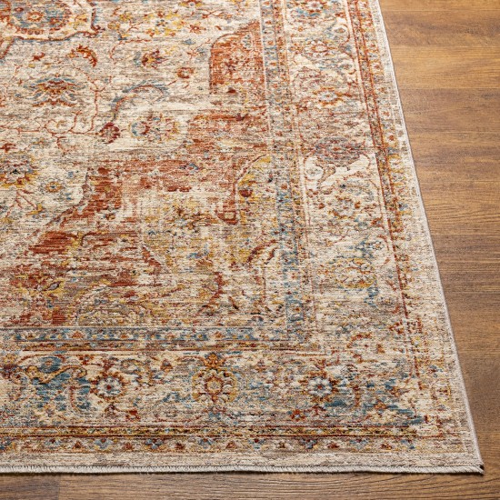 Surya Aspendos Rug 6'7" X 9'6" - Light Gray