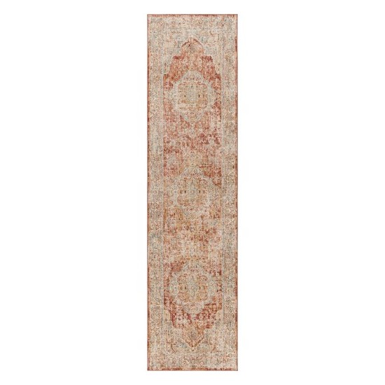 Surya Aspendos Rug 2'7" X 10' (Brick Red)