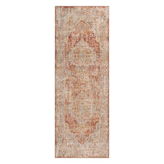 Surya Aspendos Rug 2'7" X 7'3" (Brick Red)