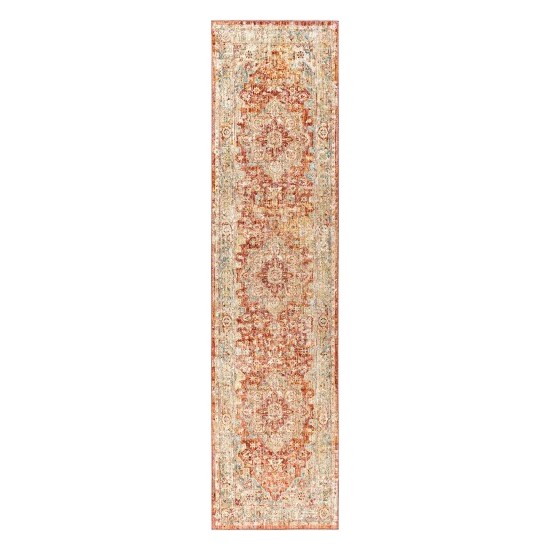 Surya Aspendos Rug 2'7" X 10' In Brick Red