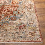 Surya Aspendos Rug 5' X 7'5" In Brick Red