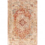 Surya Aspendos Rug 6'7" X 9'6" In Brick Red