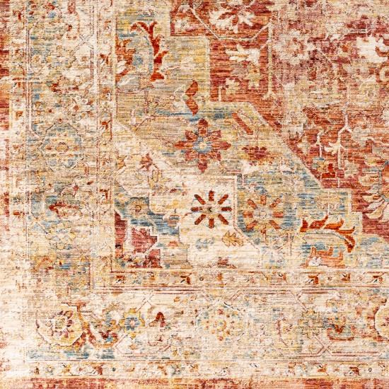 Surya Aspendos Rug 9' X 12'2" In Brick Red
